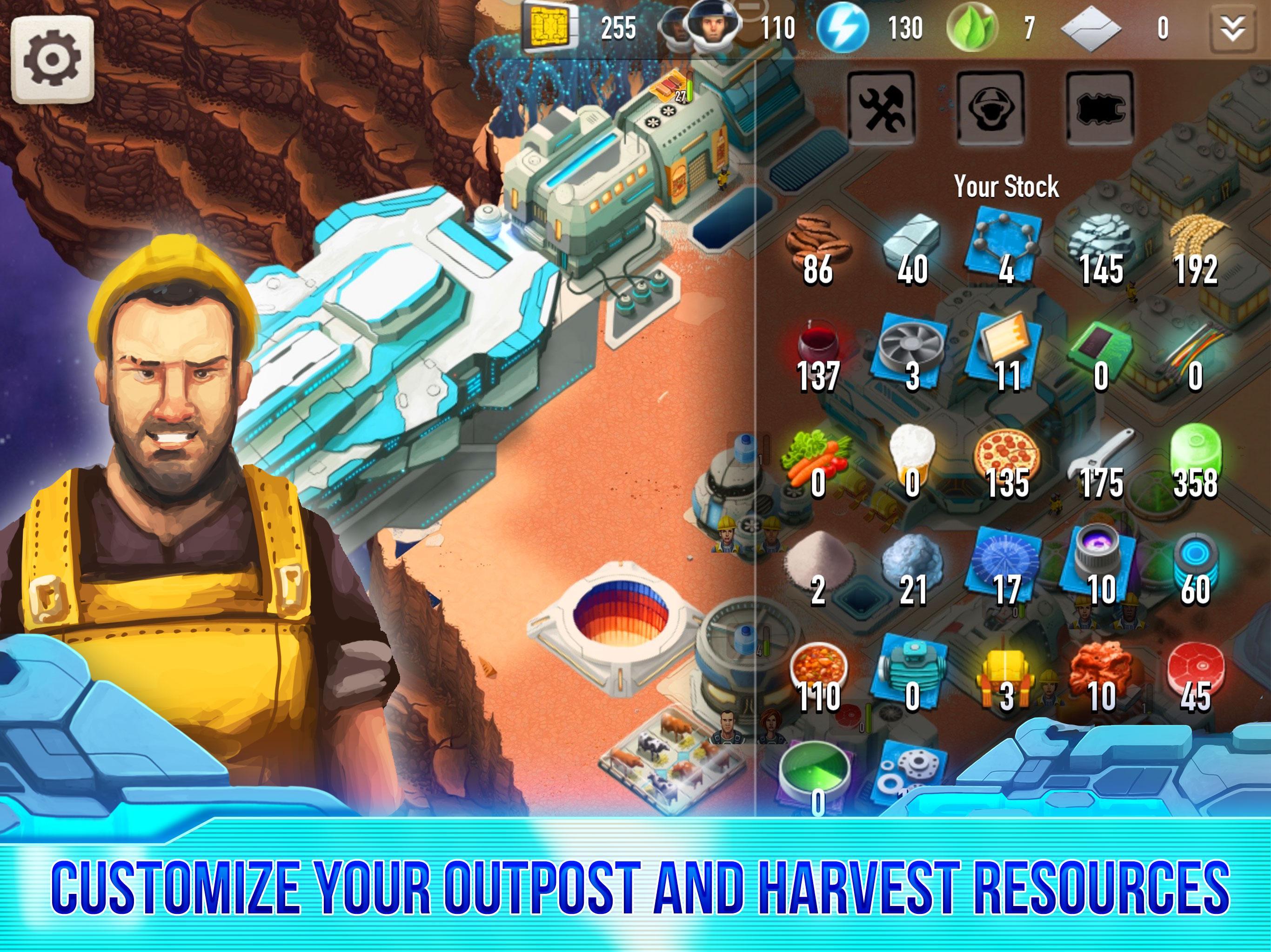Lunar Battle Game Screenshot