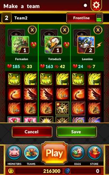 Captura de Tela do Jogo Monster Roller