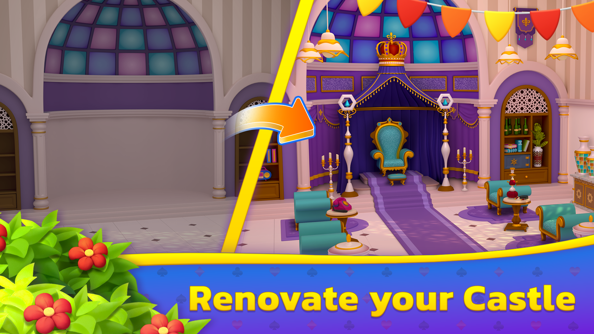 Screenshot of Solitaire Castle Royal