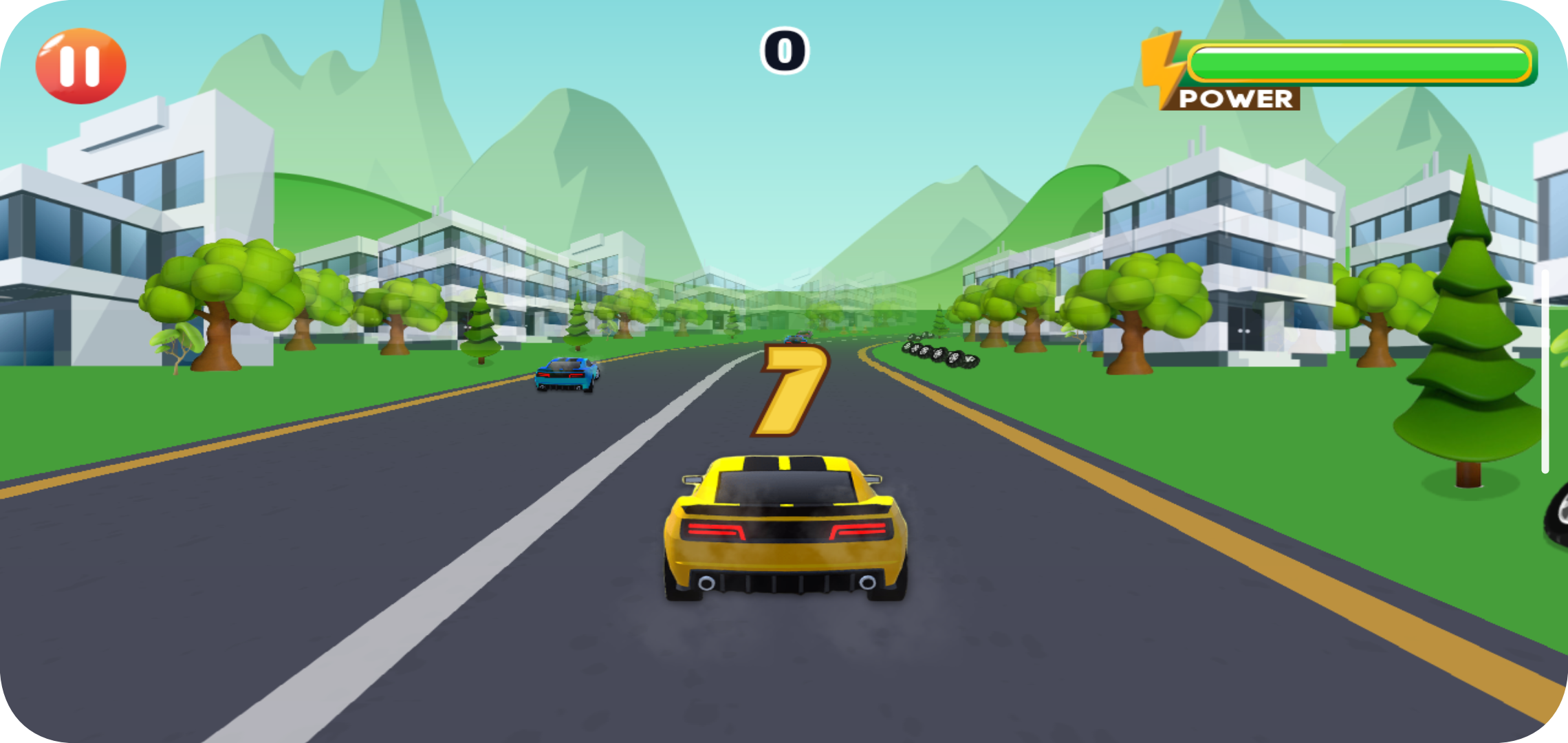 Turbo Car Racing mobile android iOS-TapTap