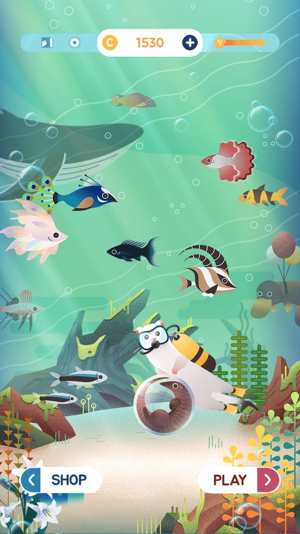 Screenshot of My Little Aquarium - Free Puzz