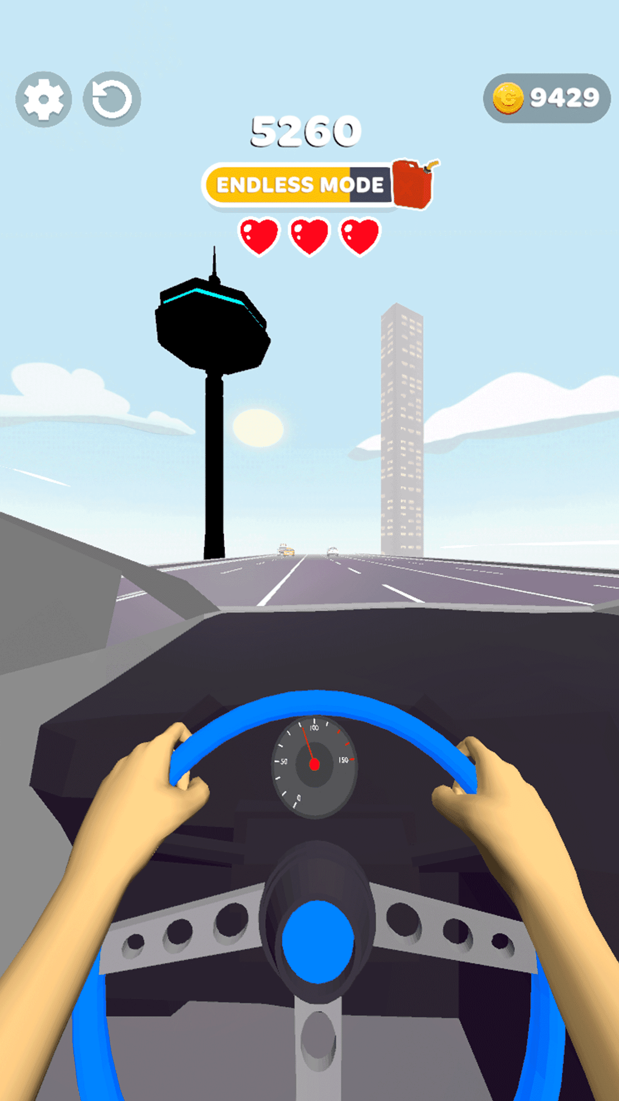 Screenshot 1 of Быстрый водитель 3D 9.1