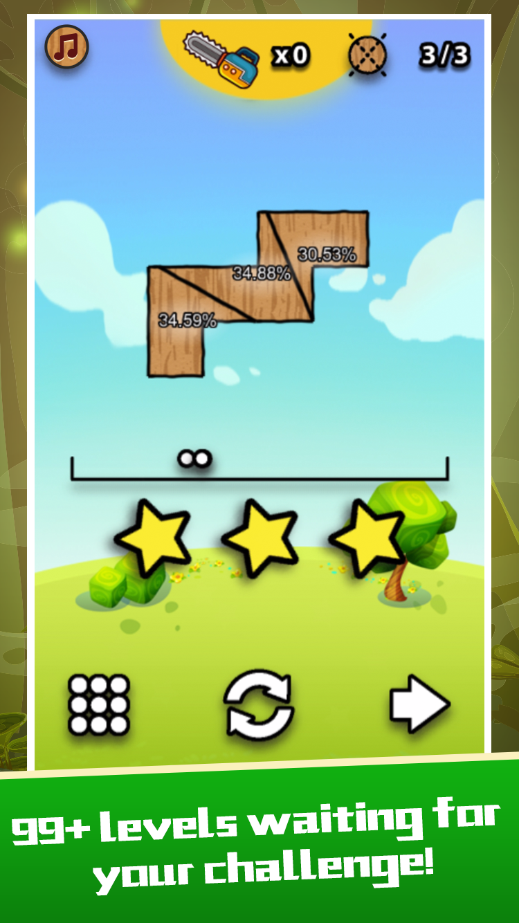 Cut Wood Game Screenshot