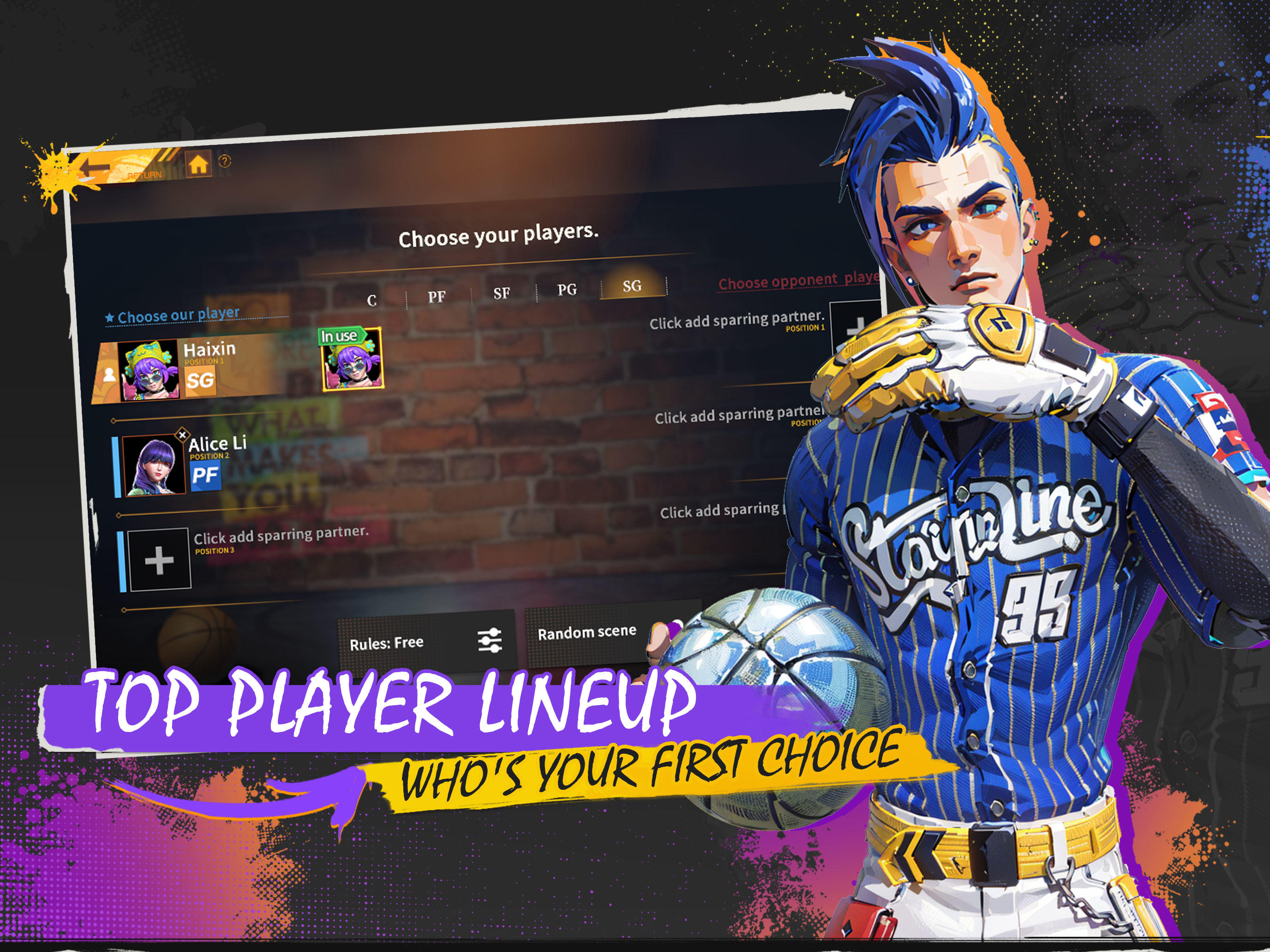 Let‘s Dunk 3X3 Game Screenshot