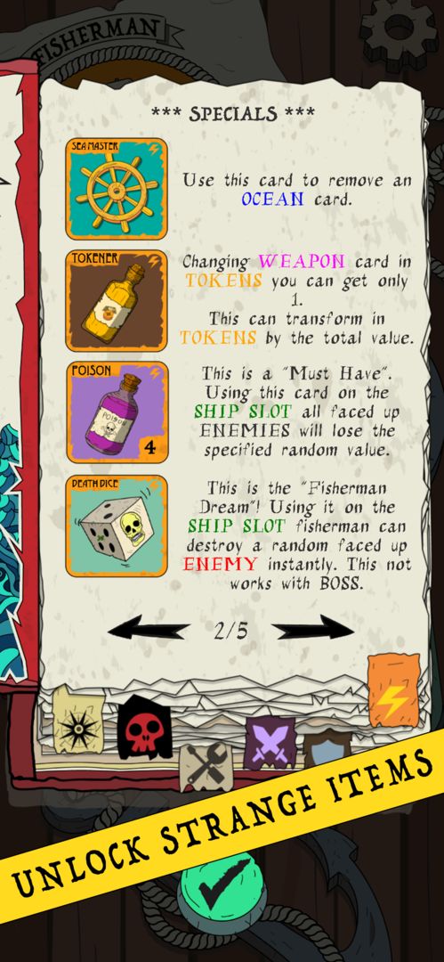 Fisherman Cards Game screenshot game