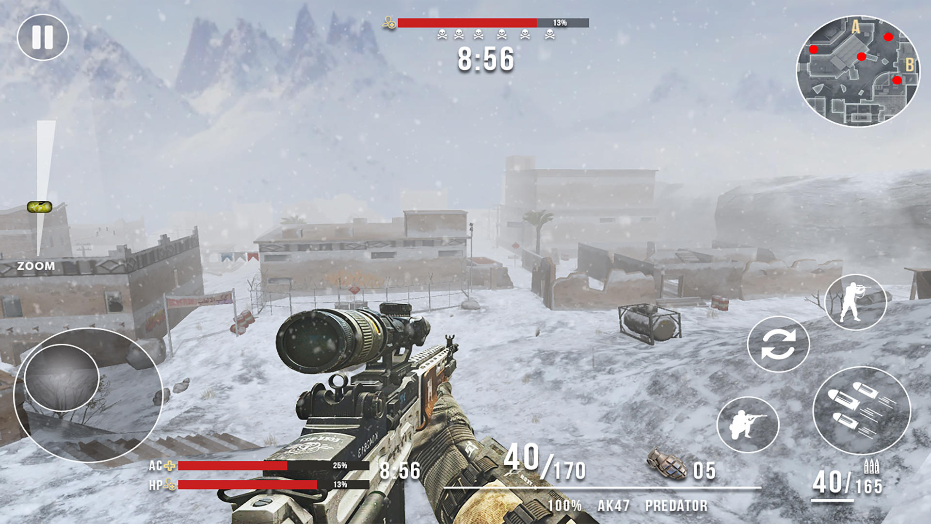 Screenshot 1 of បេសកកម្មវាយប្រហារ Commando ទំនើប 3.4.2