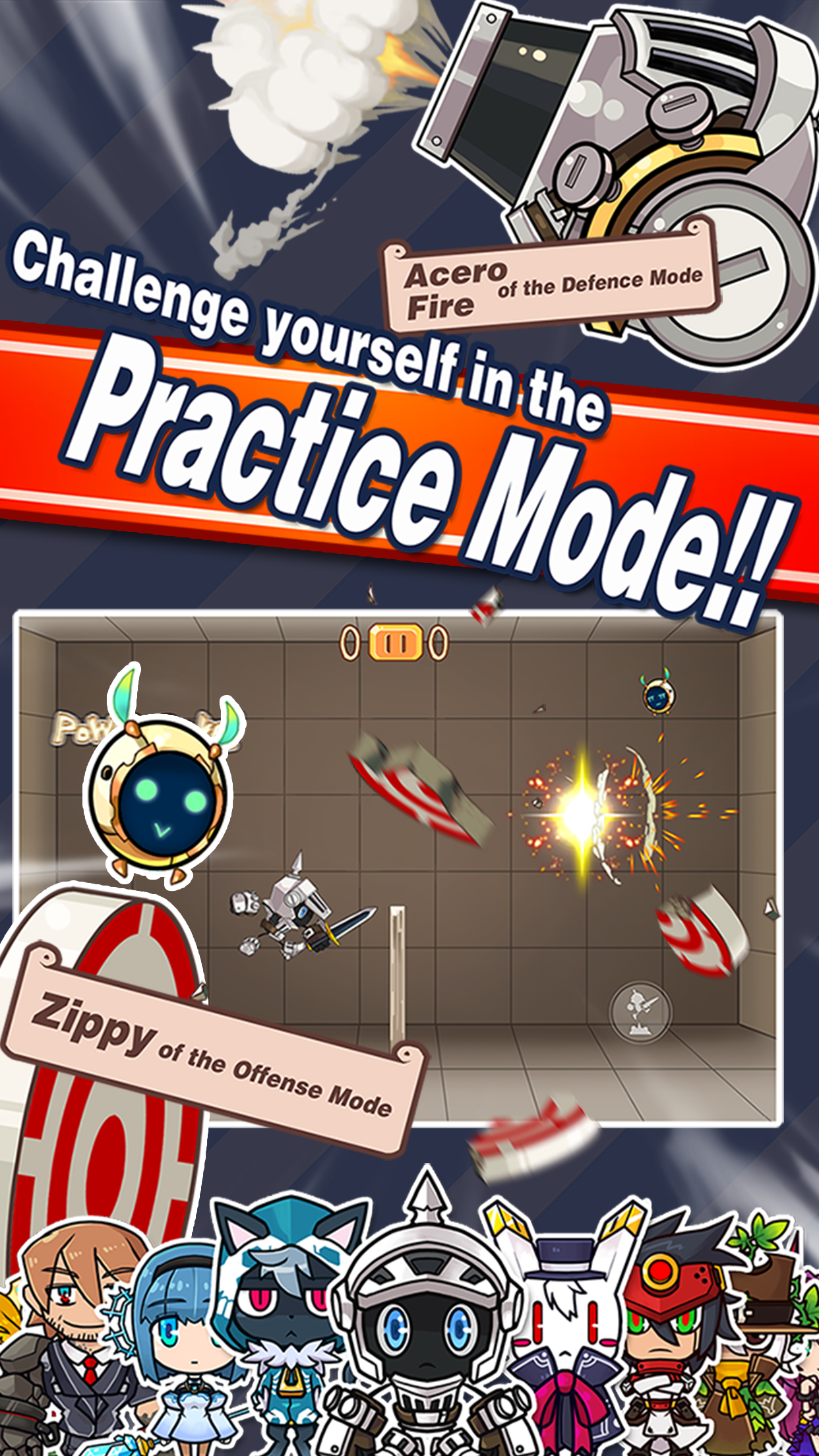 9 Elements : Action fight ball Game Screenshot