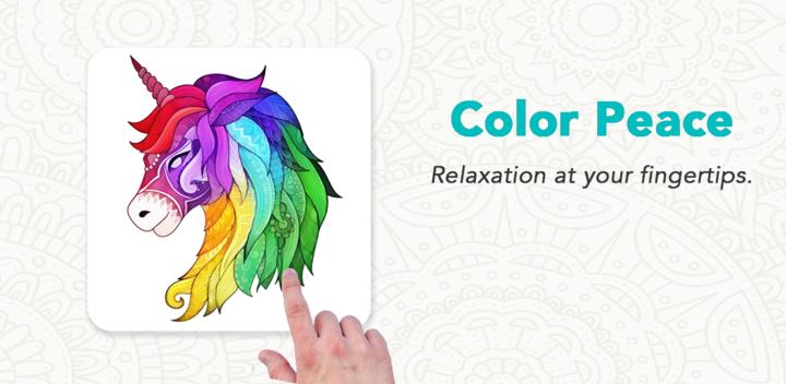 Banner of Color Peace – Coloring Game for All Ages 