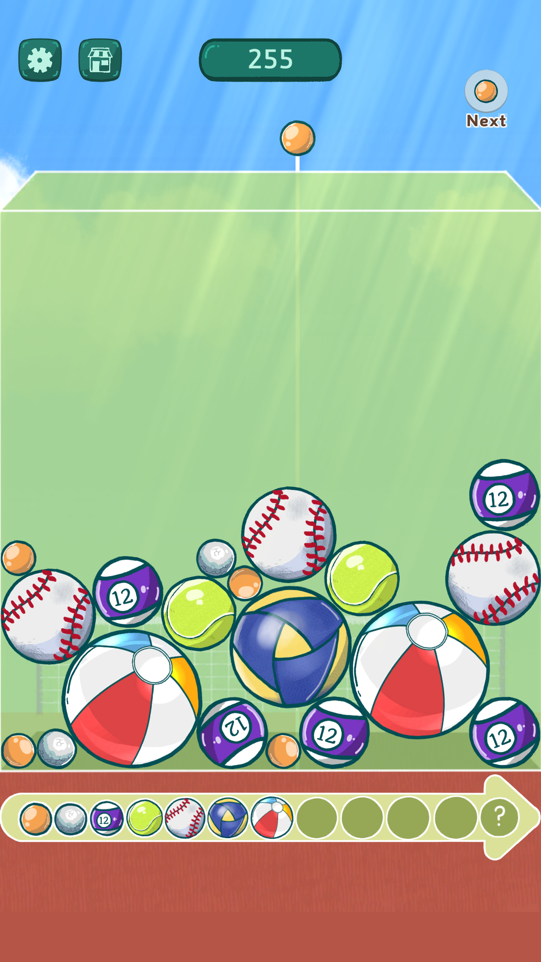 Скриншот игры QS Monkey Land : Fruit Merge