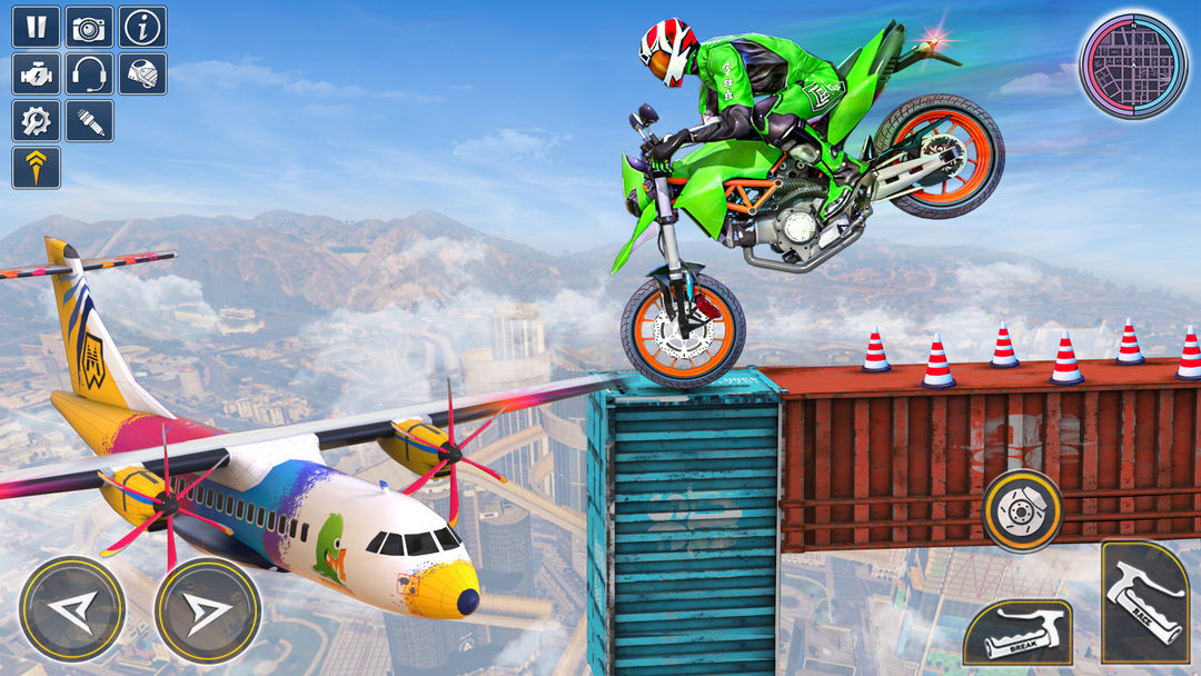 Screenshot of Bike Stunts Games: Bike Racing