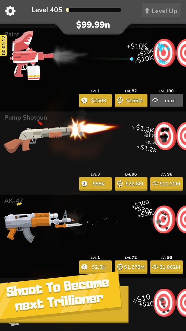 Gun Idle screenshot game