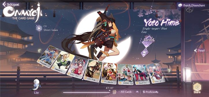 Onmyoji:The Card Game screenshot game
