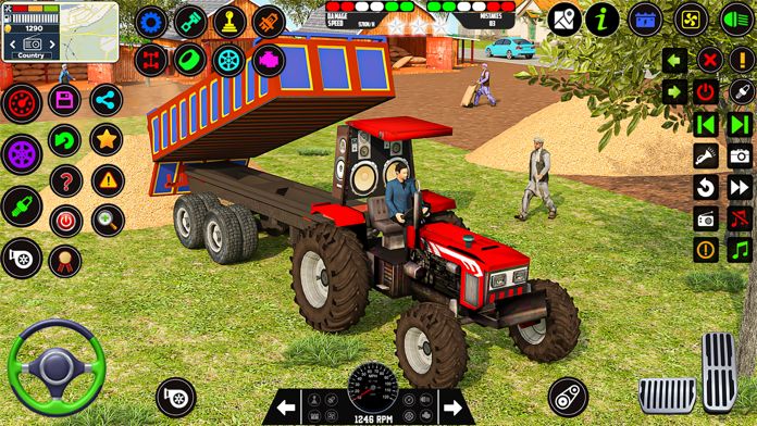 Jogo de trator de fazendeiro moderno 3D versão móvel andróide iOS apk  baixar gratuitamente-TapTap