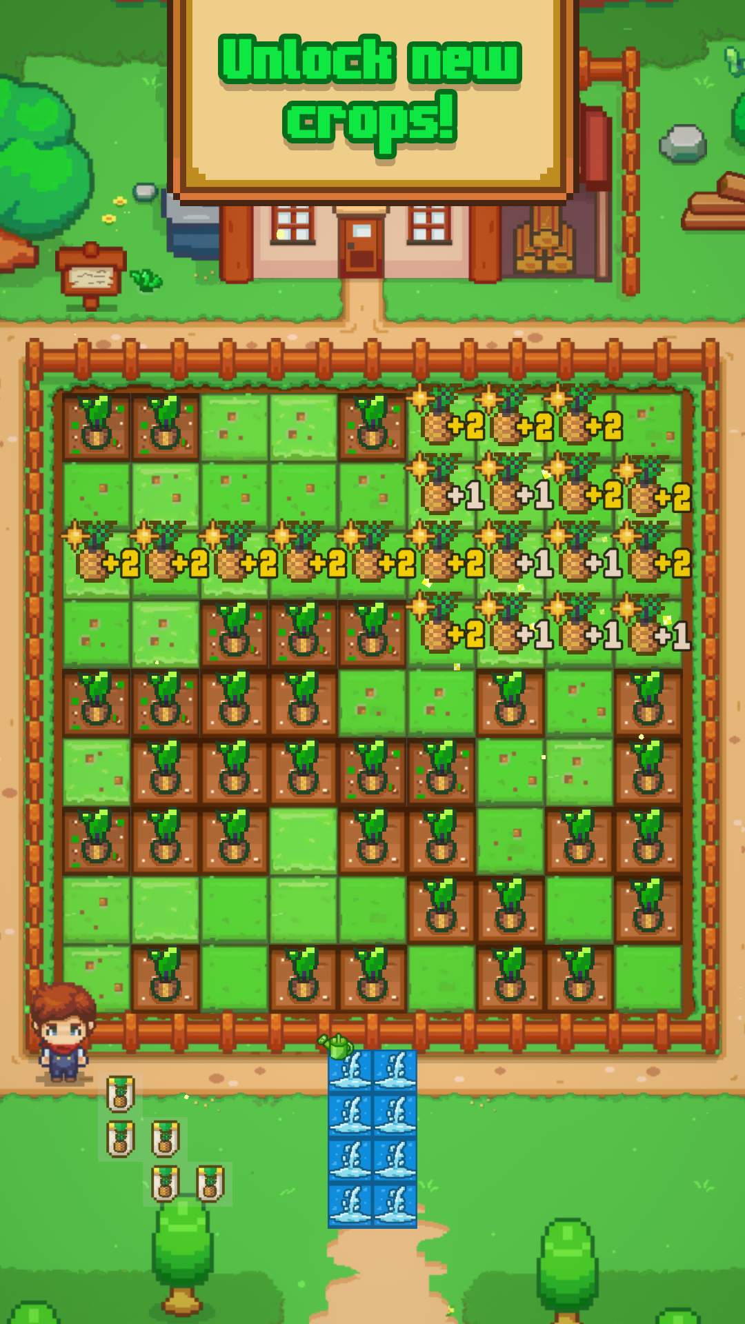 Square Farm - Puzzle Blocks! 게임 스크린 샷