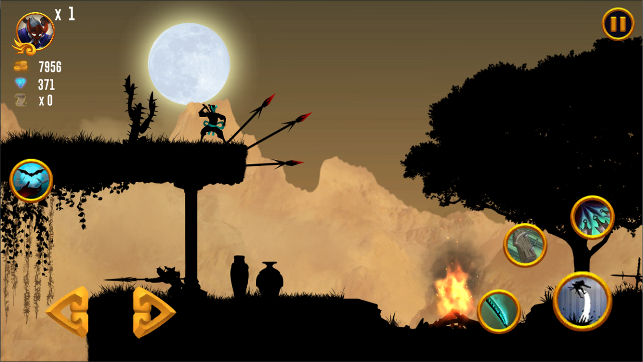 Screenshot 1 of Ninja Shadow Warrior - レジェンド デッド ニンジャ ファイト 1.5