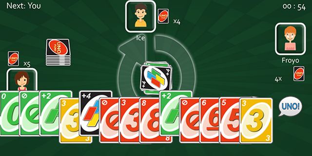 Uno Free screenshot game