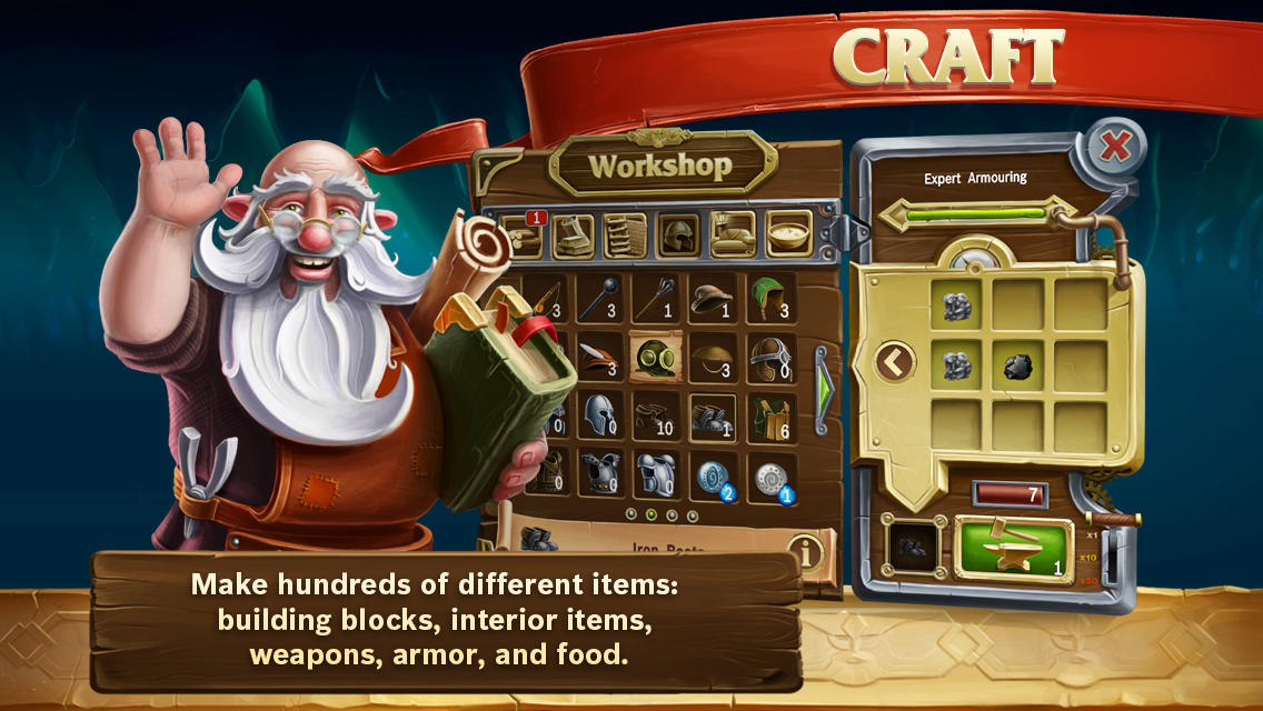 Craft The World Game Screenshot