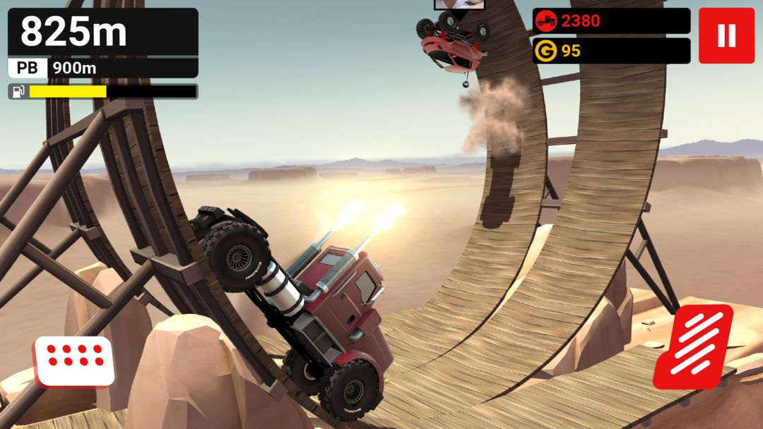 Screenshot of MMX Hill Dash