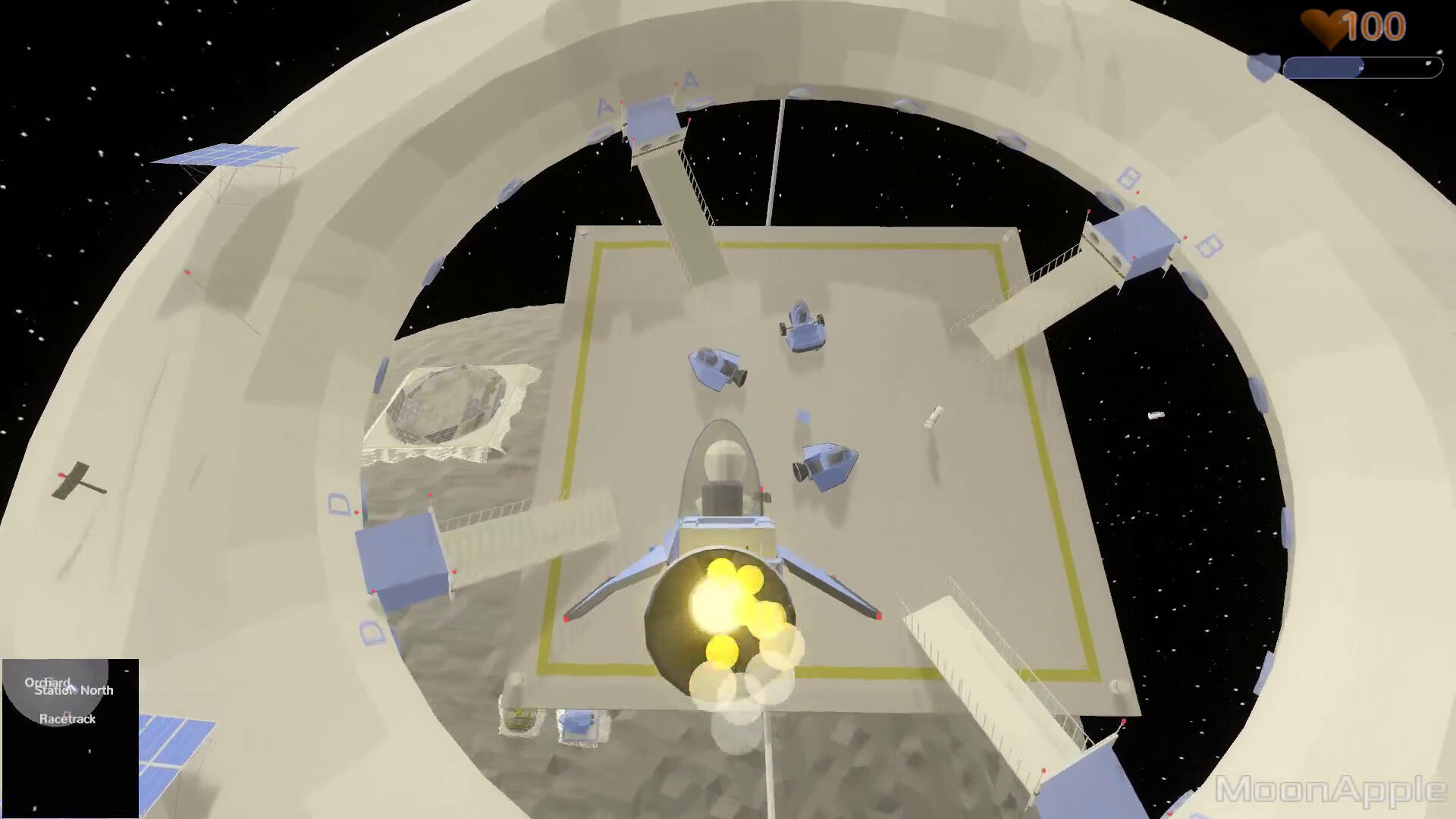 Space Ranger Appleseed Game Screenshot