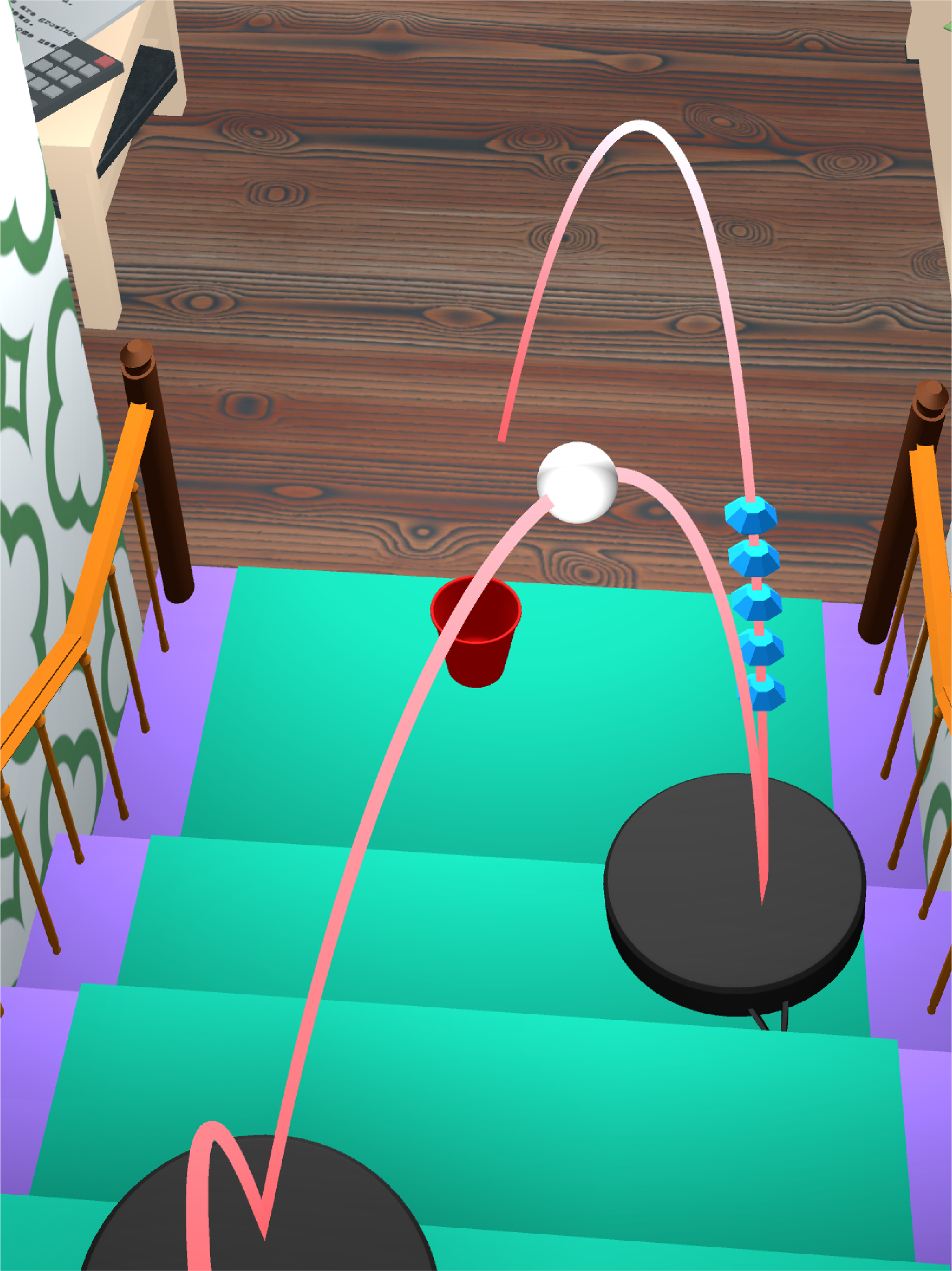 Pong Run 3D! Game Screenshot