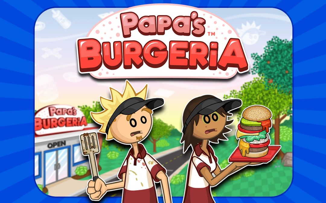 Screenshot of Papa's Burgeria