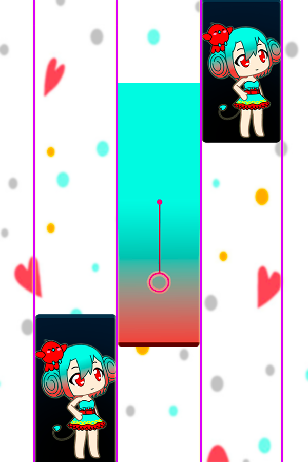 Screenshot of Gacha Piano Tiles 2019
