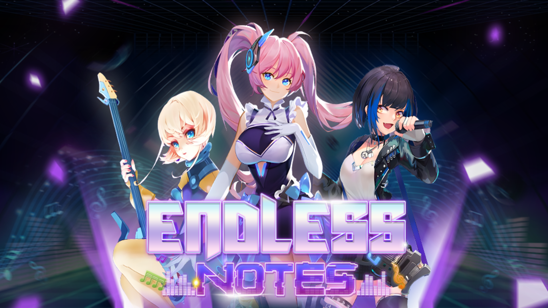 Banner of Endless Notes - Rhythm Master 