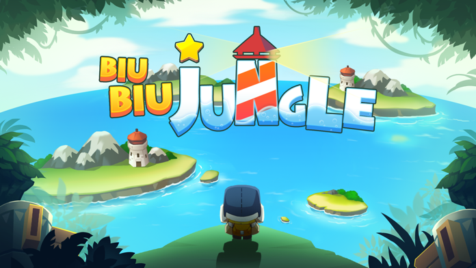 BiuBiu Jungle Puzzle 게임 스크린 샷