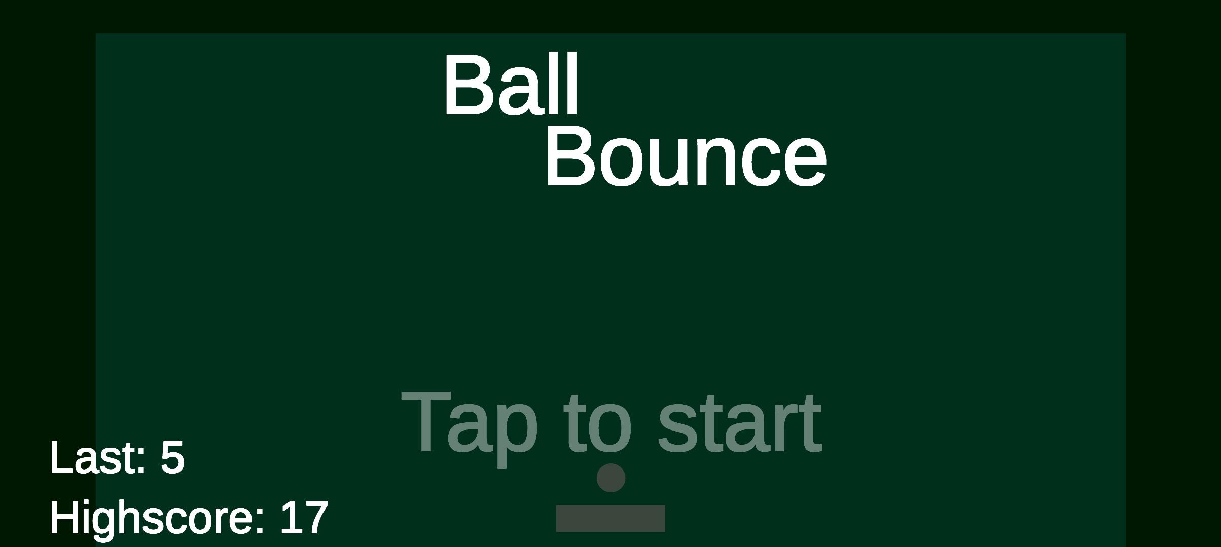 Ball Bounce Game Screenshot