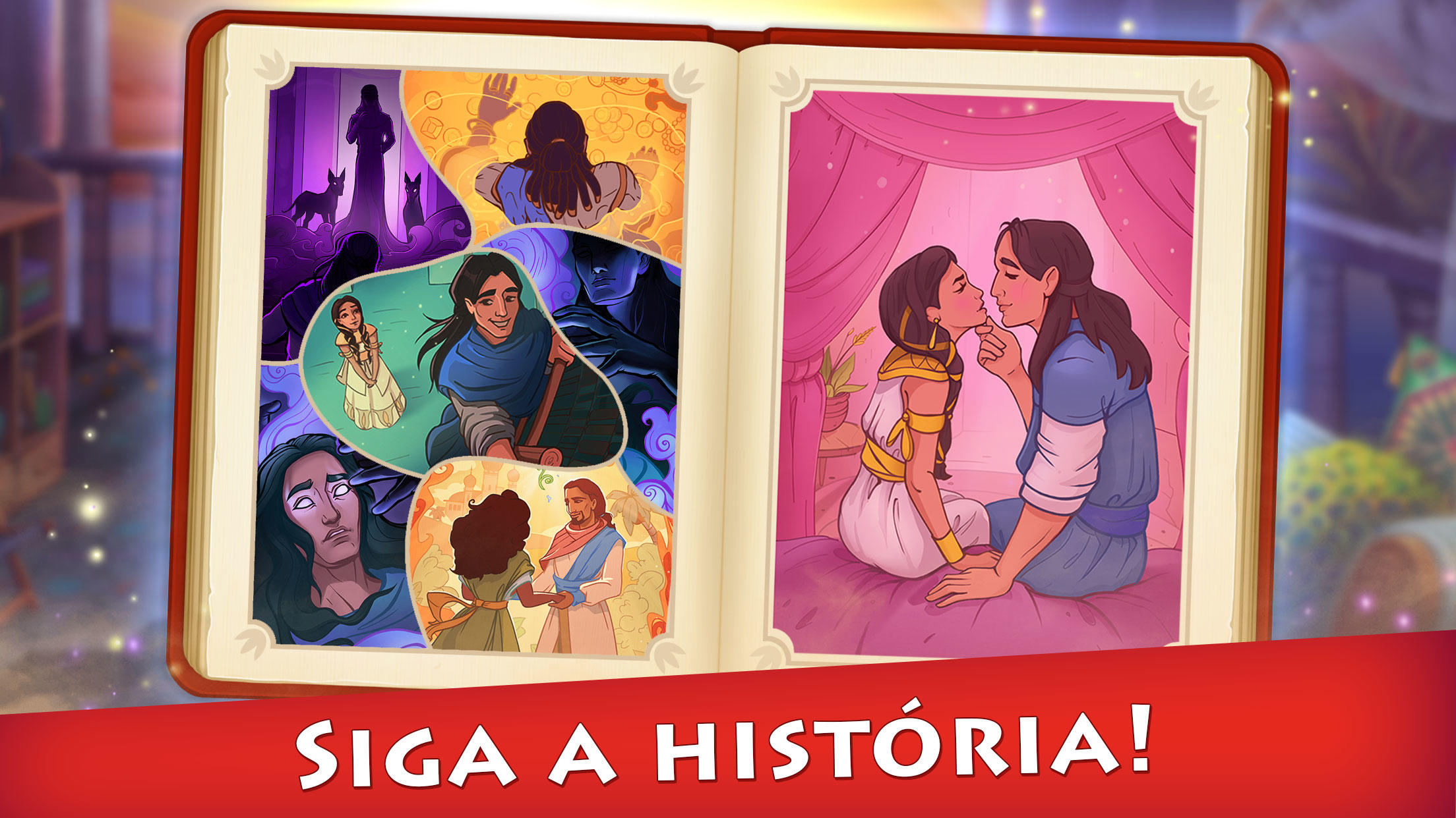 Captura de Tela do Jogo Cradle of Empires Match 3 Jogo