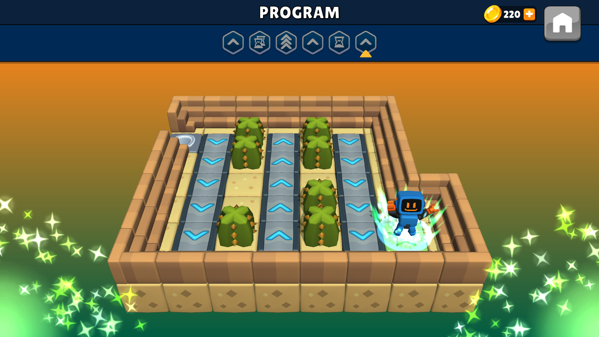 Скриншот игры Go Go Robot - Puzzle Adventure