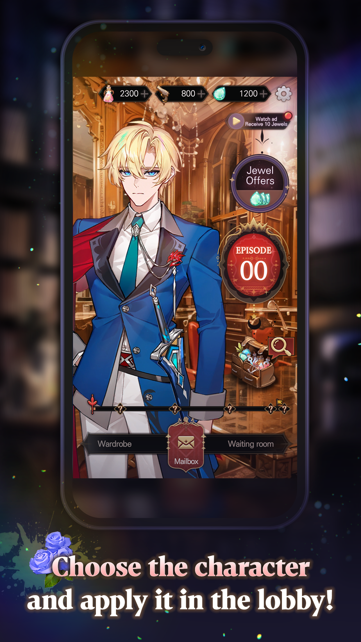 Secret Kiss with Knight: Otome Game Screenshot