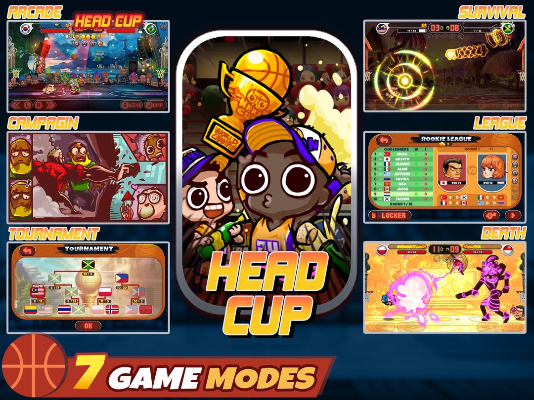Head Basketball screenshot game