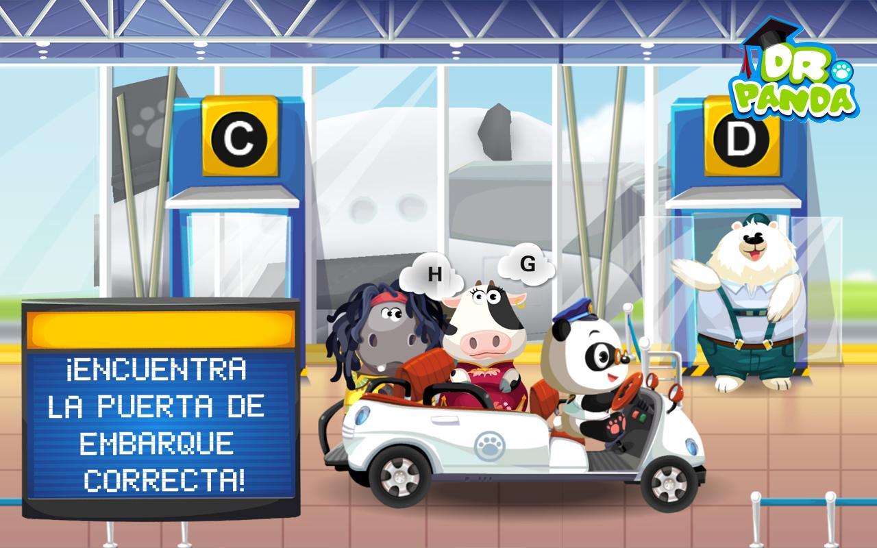 Captura de Pantalla del Juego Dr. Panda Aeropuerto