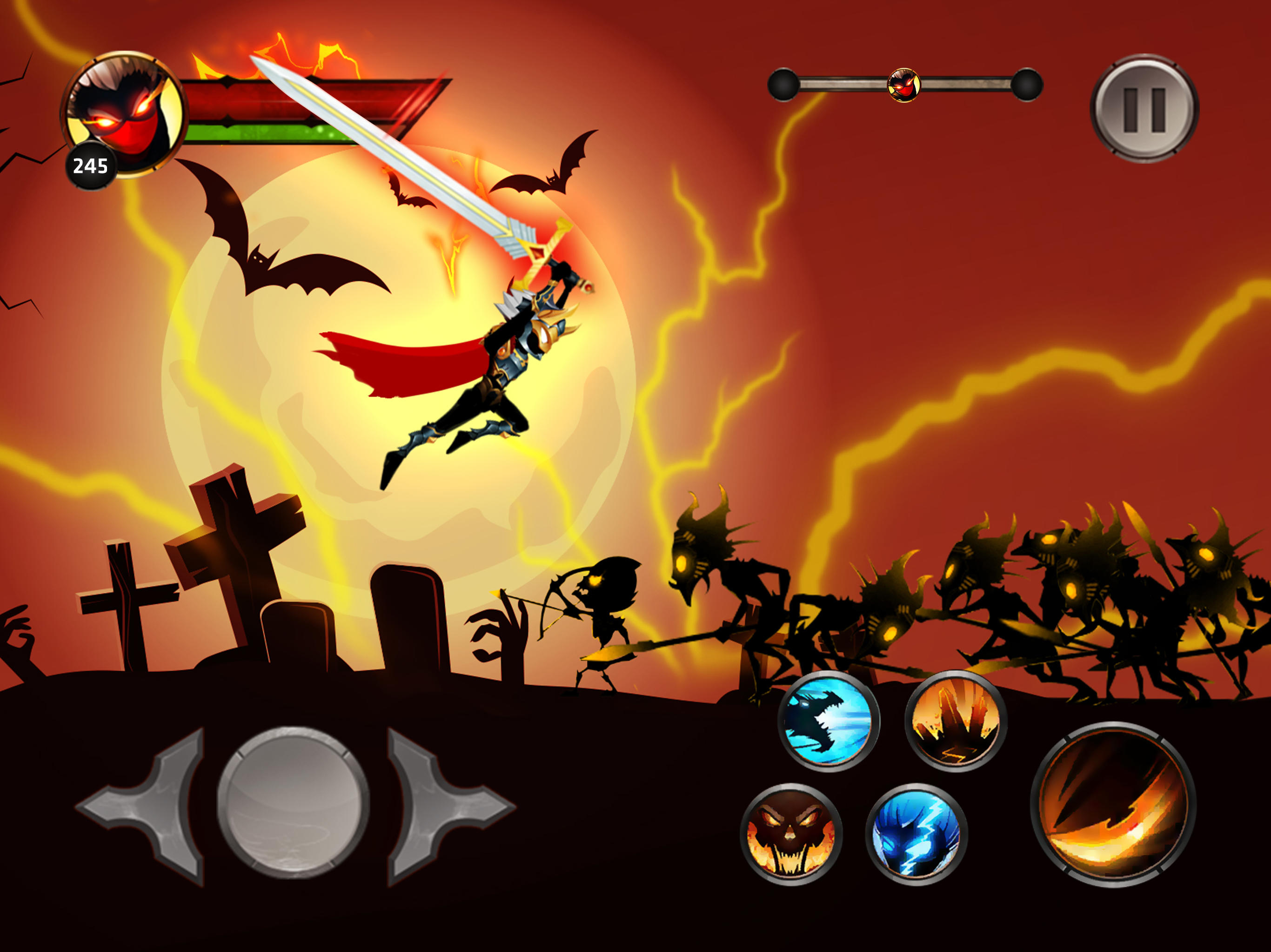 Stickman Legends Offline Games Game Screenshot