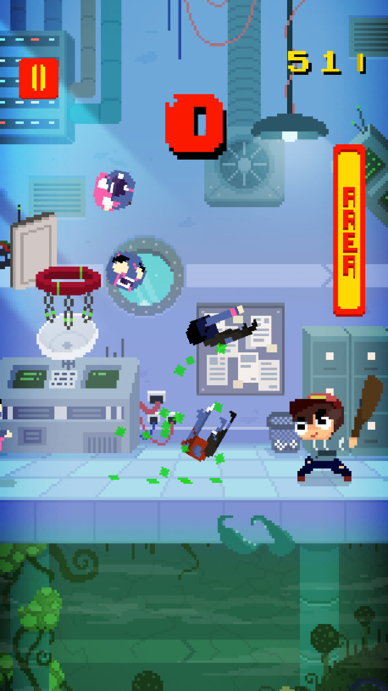 Basketball vs  Zombies Game Screenshot