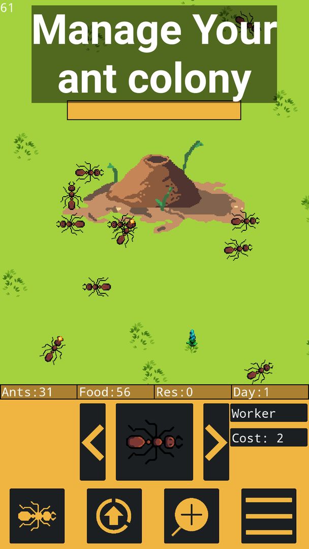 Ant Evolution 2: Ant Simulator ภาพหน้าจอเกม