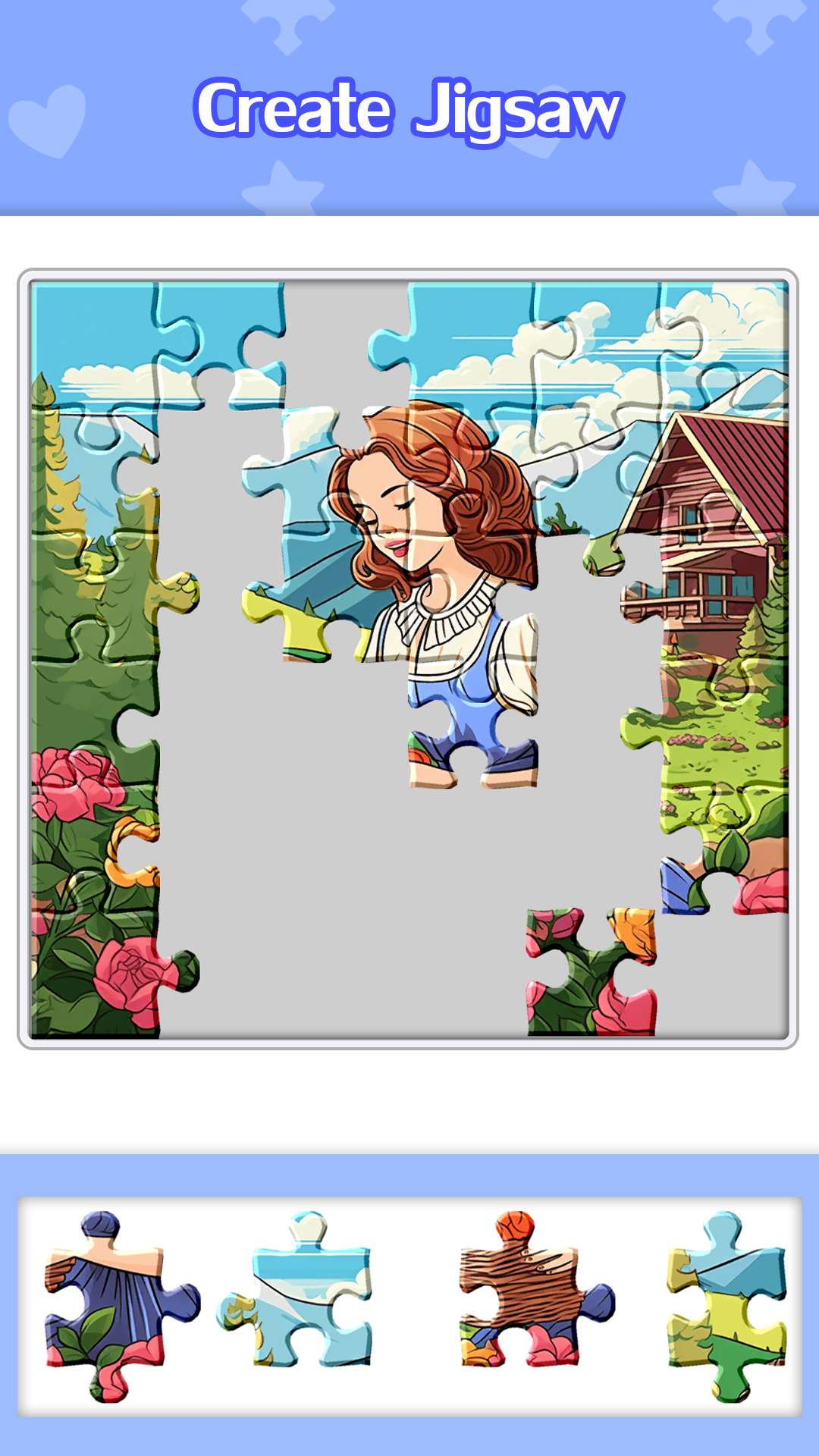 Jigsaw Story: Puzzle Games ゲームのスクリーンショット