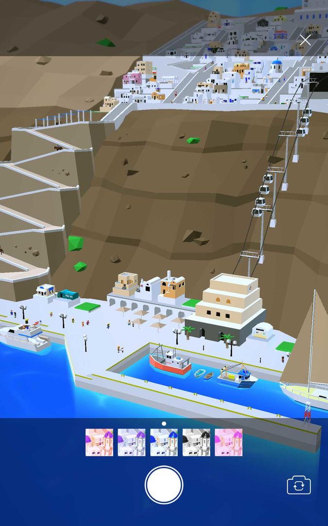 你好！聖托里尼島：島嶼養成類游戲遊戲截圖