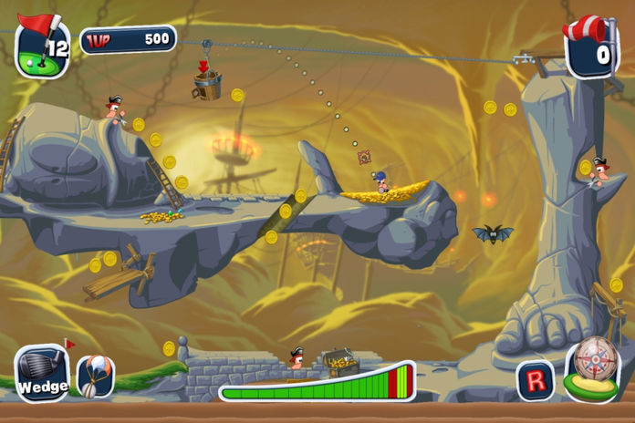 Screenshot 1 of Worms Crazy Golf 