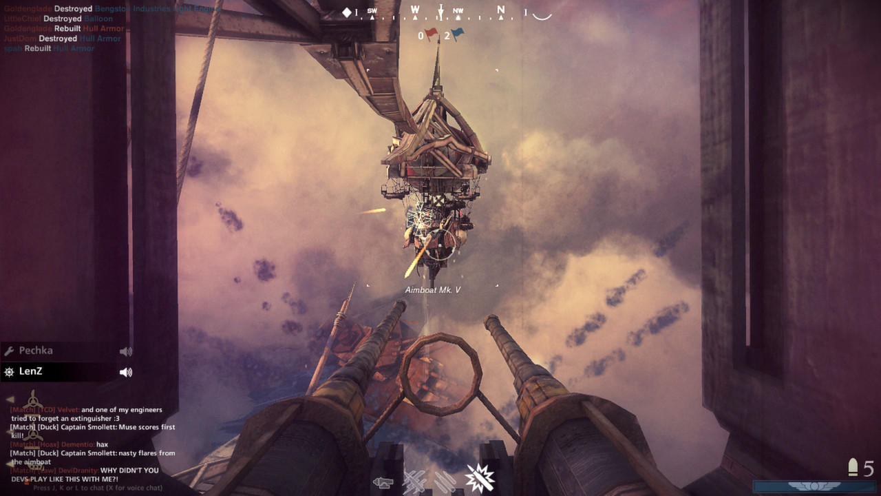 Screenshot of Guns of Icarus Online