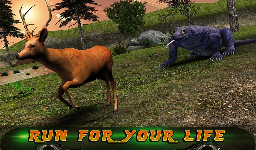 Komodo Dragon Rampage 2016 ゲームのスクリーンショット