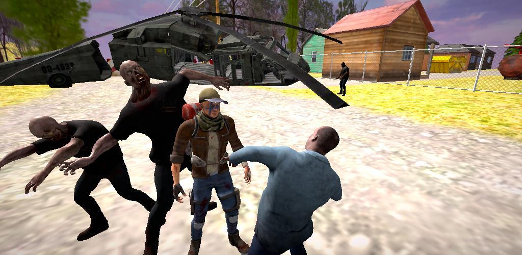 Banner of Zombie Hunter 3d Dead City Sim 1.0.3