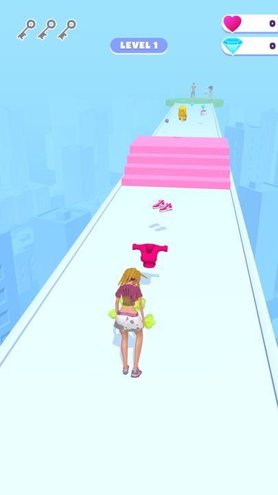 Screenshot 1 of Makeover Run - 메이크업 게임 0.29
