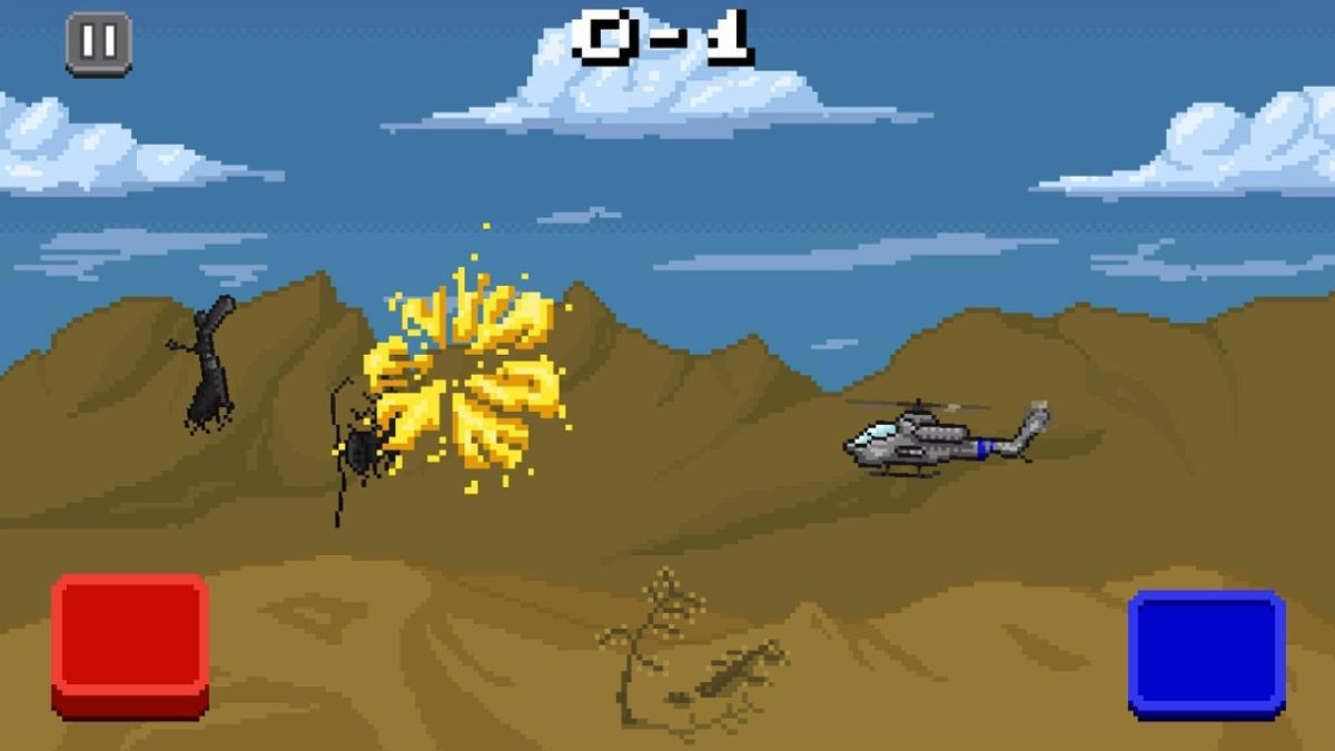 Helicopter Hostility ภาพหน้าจอเกม