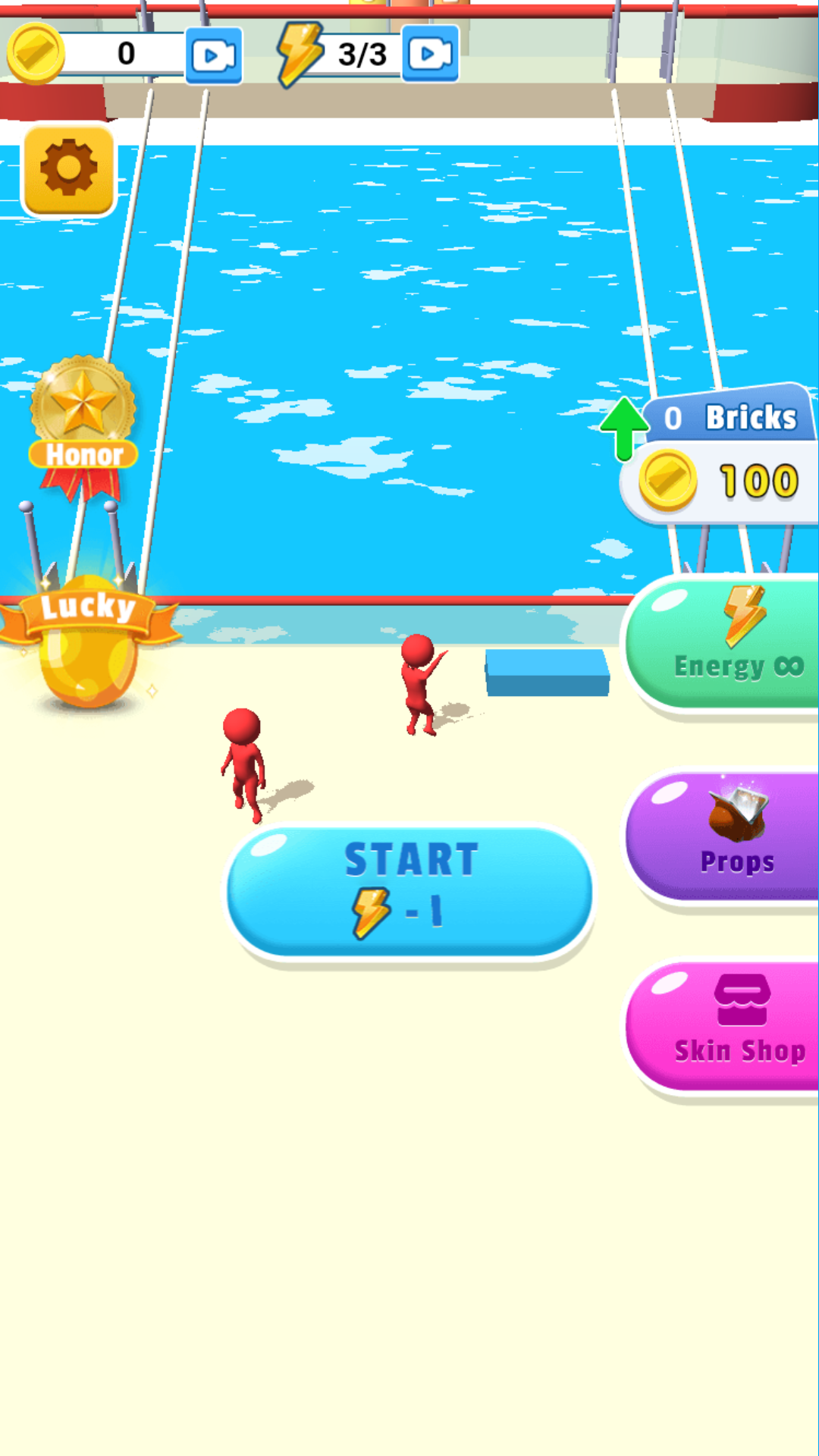 Bridge Run Race Game Screenshot