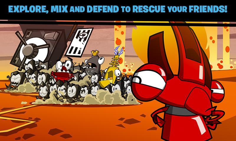 Cuplikan Layar Game Calling All Mixels