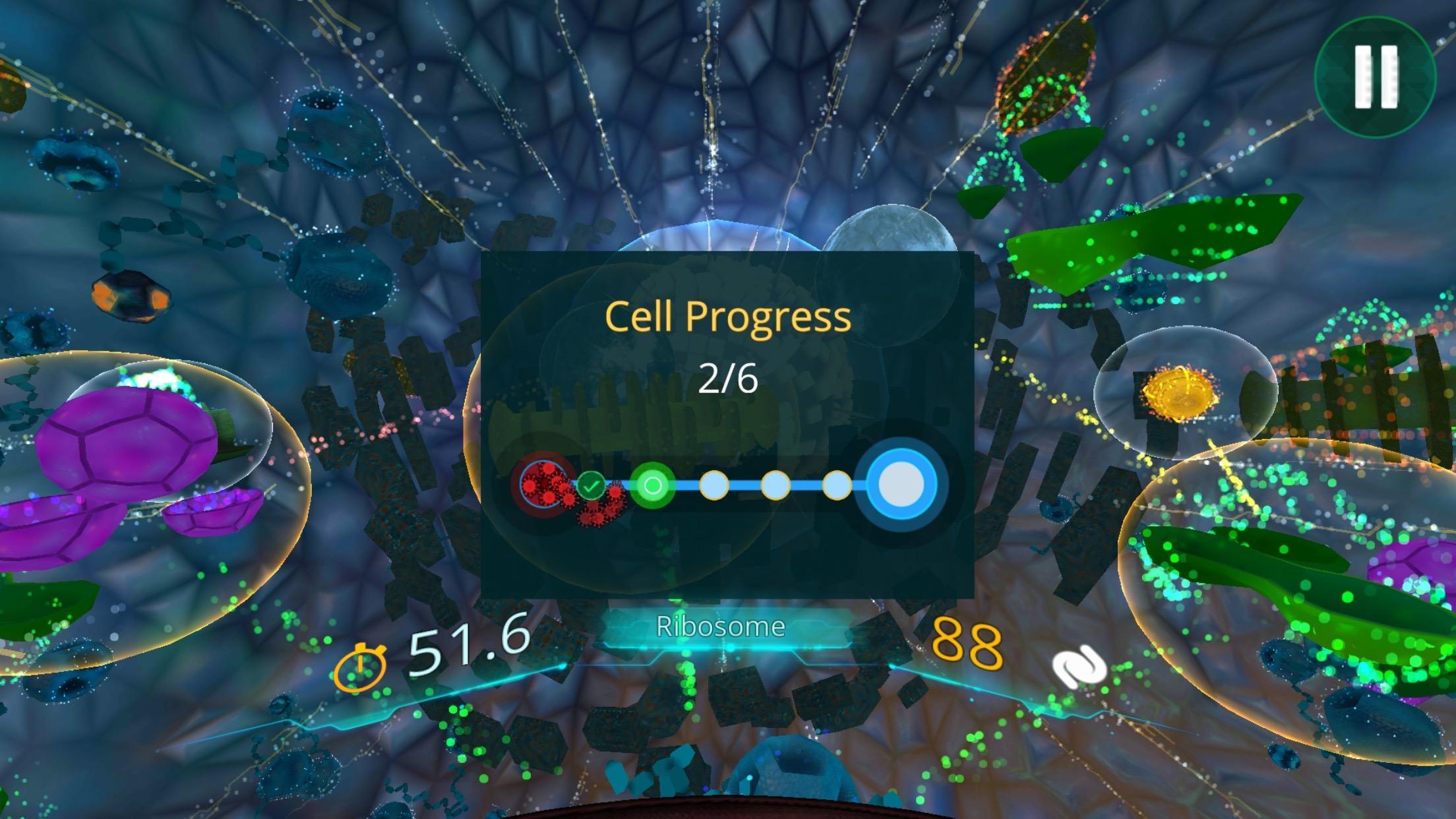InCell VR (Cardboard) Game Screenshot