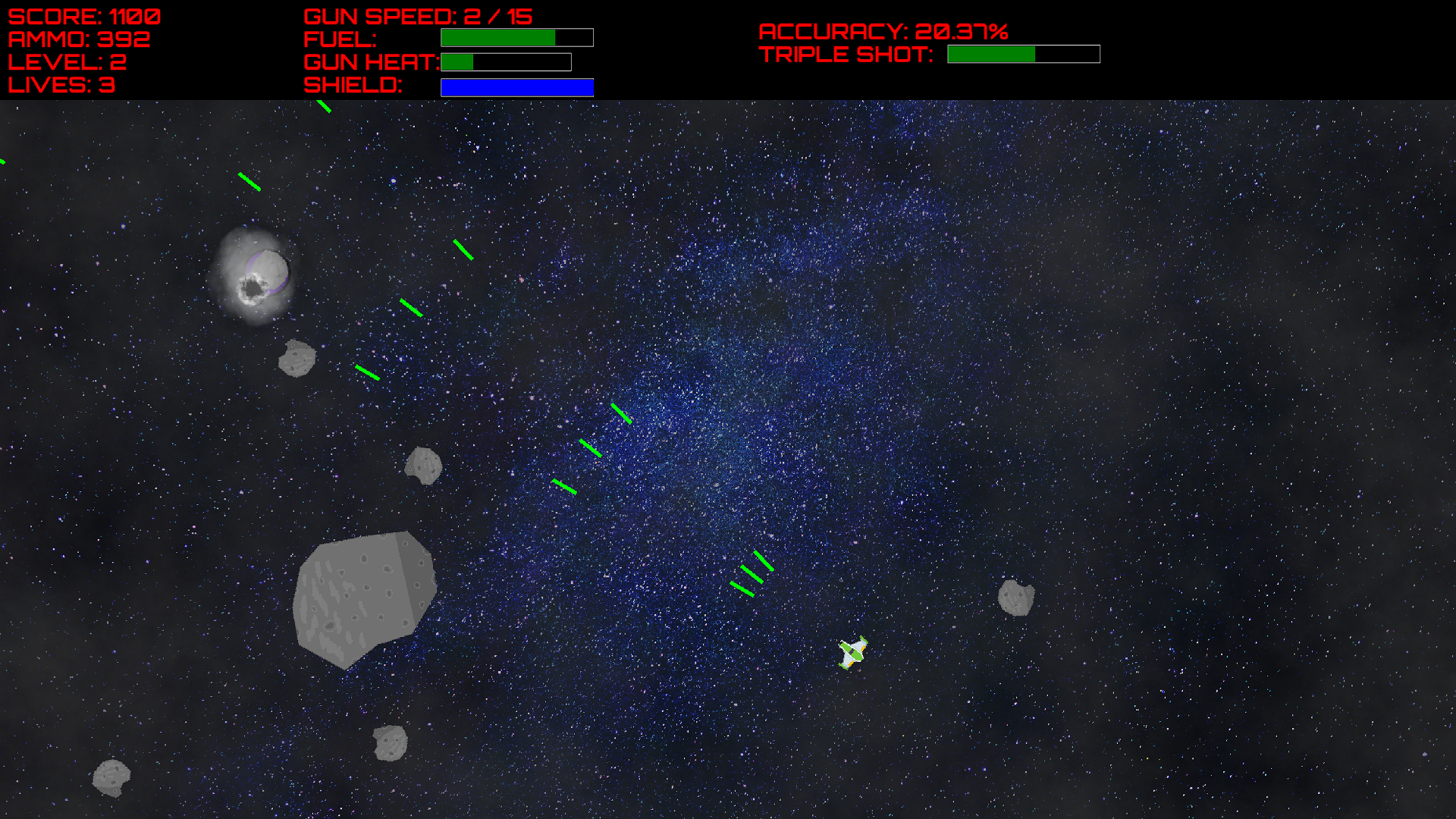 Cosmo Blaster Game Screenshot