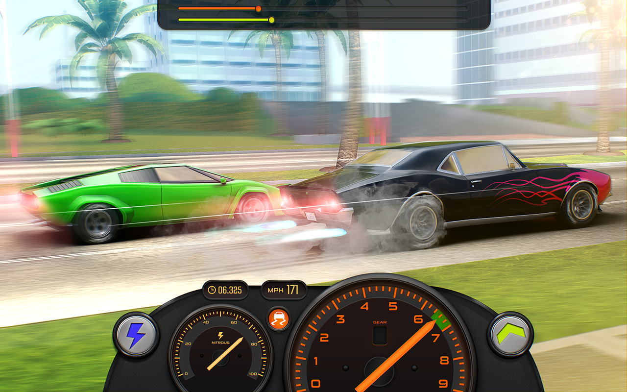 Racing Classics PRO: Drag Race Game Screenshot